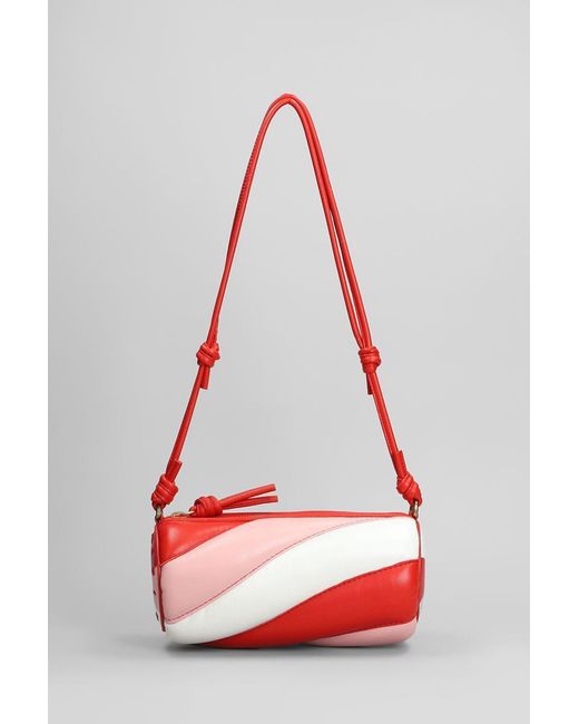 Fiorucci Red Mini Mella Shoulder Bag