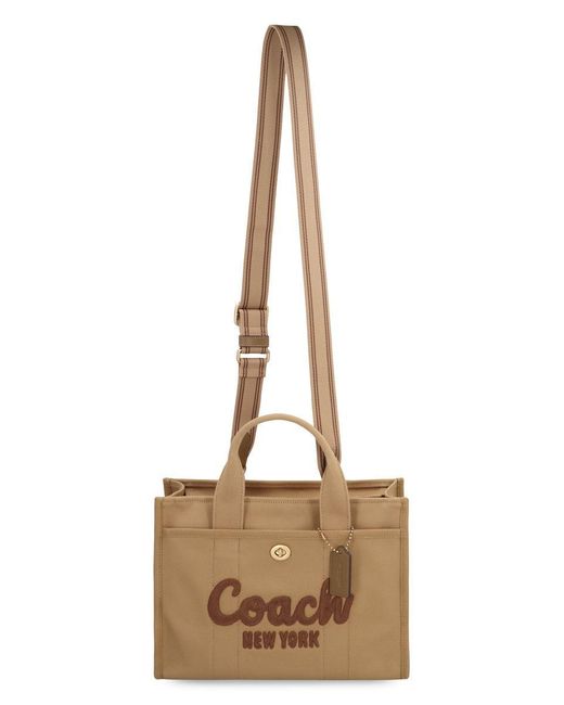 COACH Brown Cargo Tote Bag