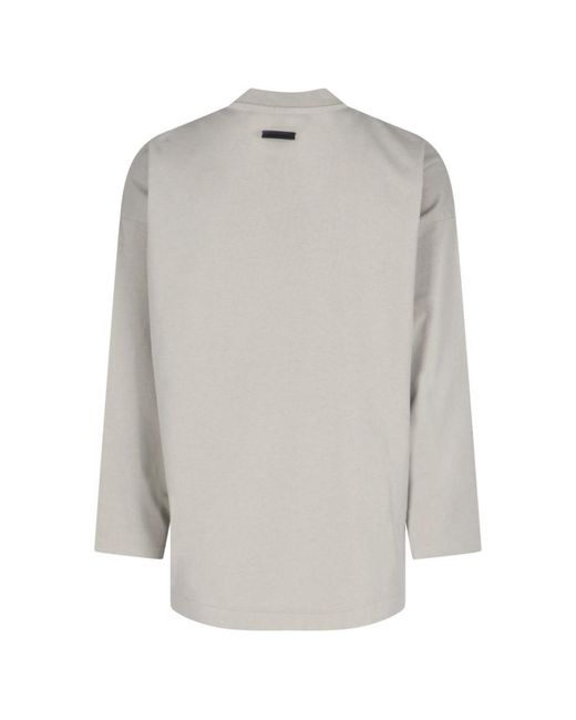 Fear Of God Gray T-Shirts And Polos for men