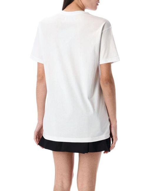 Vivienne Westwood White Halftone Orb Classic T-Shirt