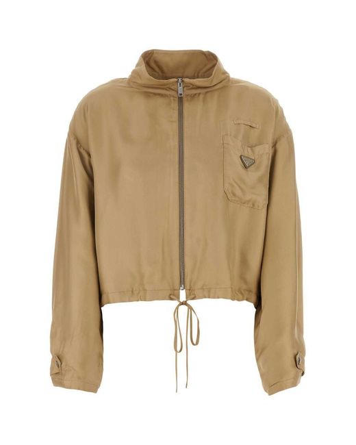 Prada Natural Twill Jacket