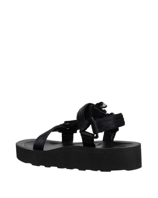 Love Moschino Black Sandals