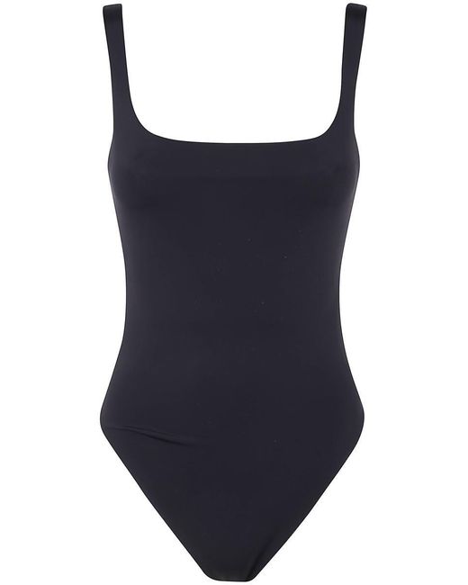 Entire studios Blue Square Neck Bodysuit