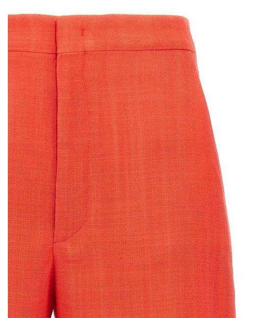 Tagliatore Red 'B-Elle' Shorts