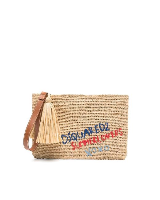 DSquared² Natural Bum Bags for men