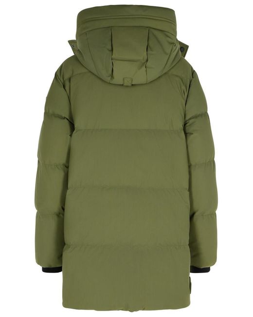Moose Knuckles Green 'Chelia 3Q' Nylon Blend Parka
