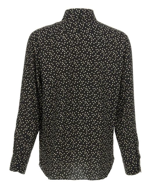 Tom Ford Gray Polka Dot Shirt for men