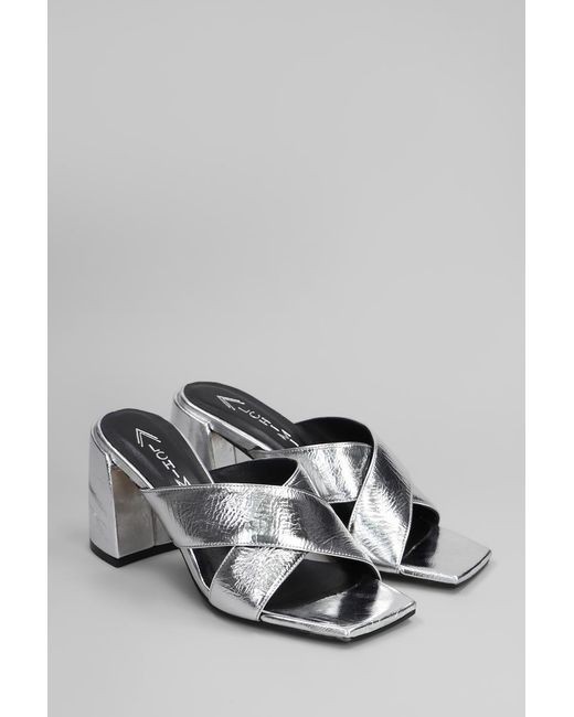 Alchimia Gray Slipper-Mule