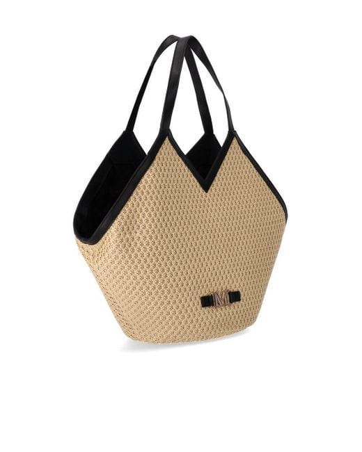 Max Mara Natural Luigi Shopping Bag