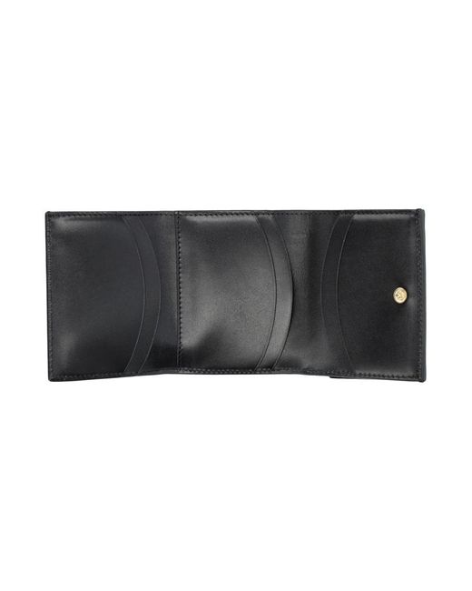 A.P.C. Gray Trifold Geneve Wallet