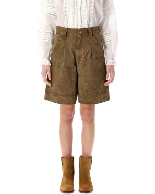 Isabel Marant Natural Katja Shorts