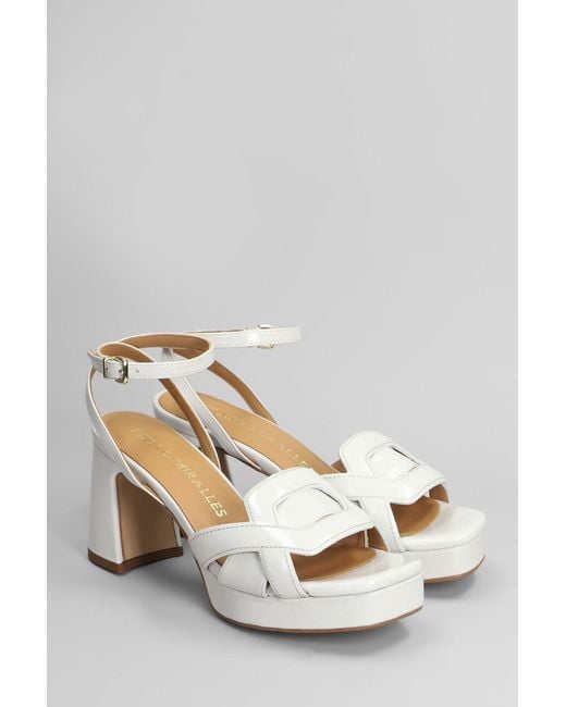 Pedro Miralles White Sandals