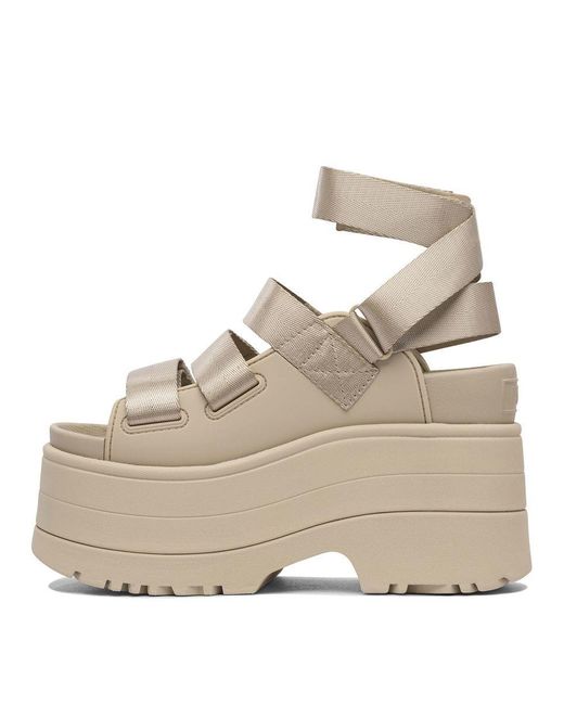 Ugg Metallic Goldenrise Sandals
