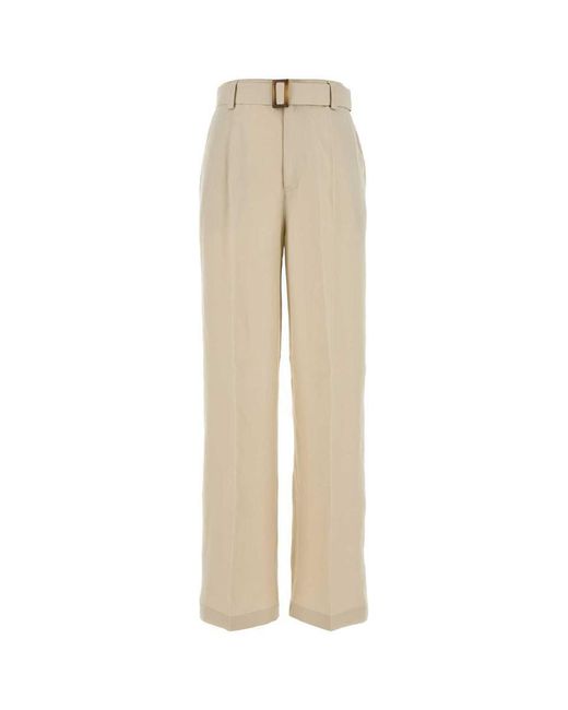 Woolrich Natural Sand Viscose Blend Pant