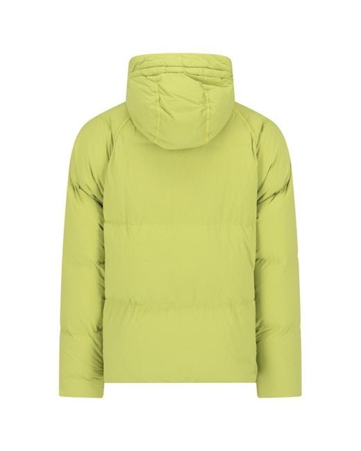 C P Company Yellow Artic Down Parka for men