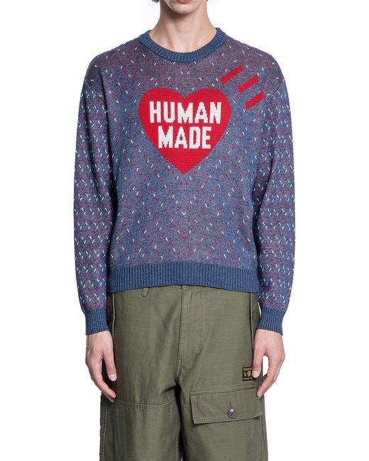 Human Made Blue Knitwear for men