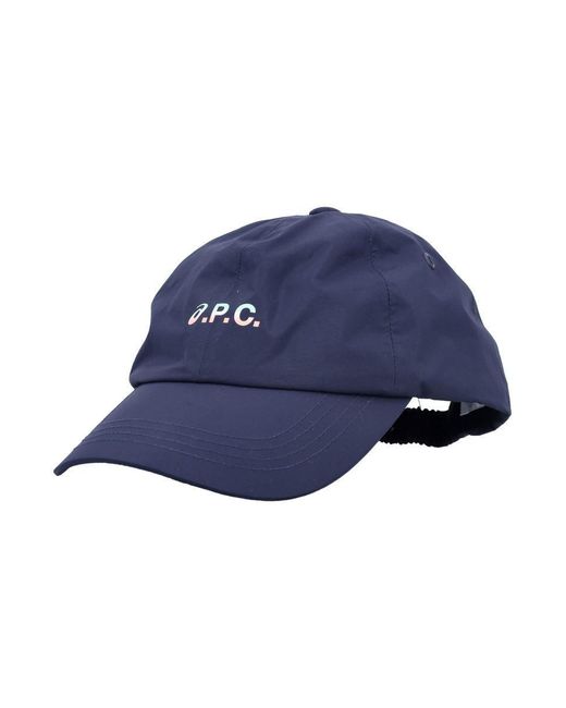 Asics x A.P.C. Blue Logo Cap for men