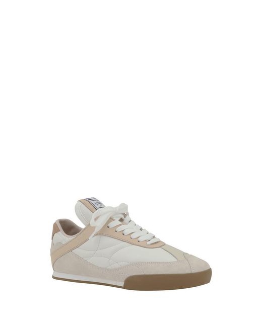 CHLOÉ 26S SNEAKERS IN WHITE CALFSKIN