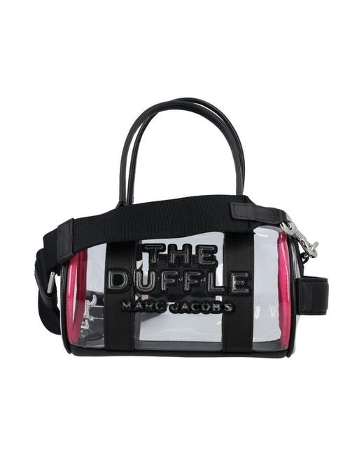 Marc Jacobs Black The Clear Mini Duffle Bag