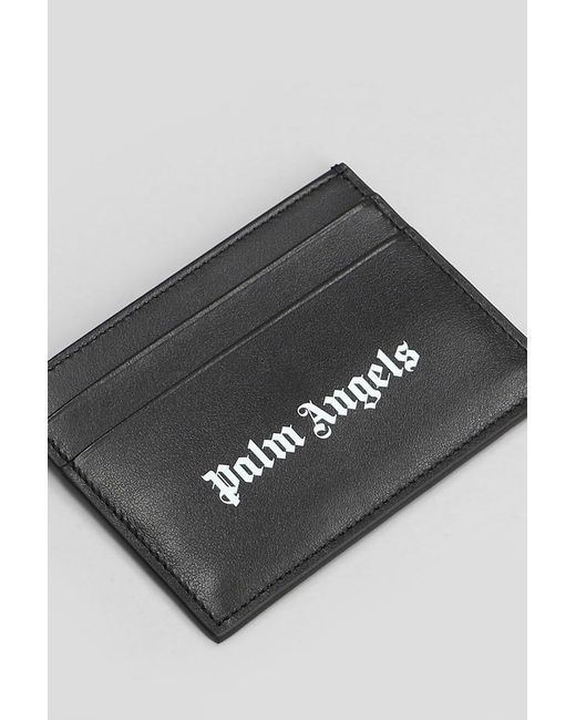 Palm Angels Gray Wallet for men