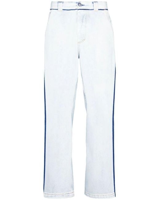 Maison Margiela White Pants 5 Pockets for men