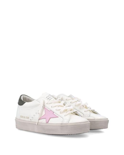 Golden Goose Deluxe Brand Pink Sneakers