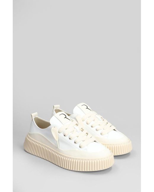 Rhun White Sneakers for men