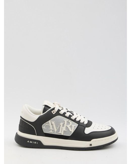 Amiri White Ma Quad Debossed Classic Low Sneakers for men