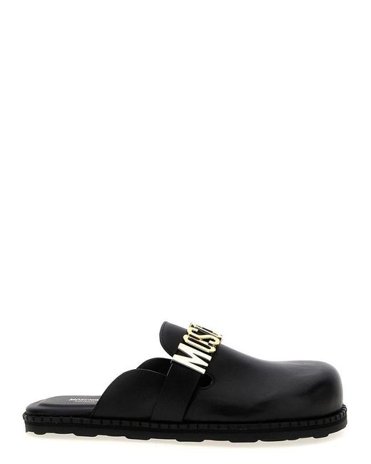 Moschino Black Sandals