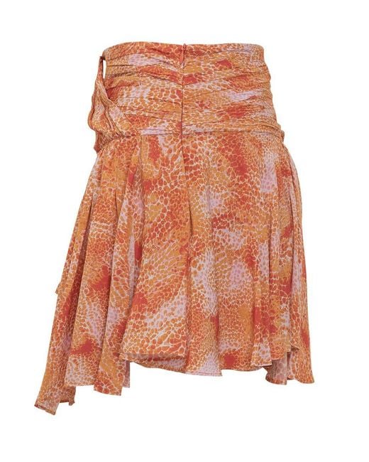 IRO Orange Issah Skirt