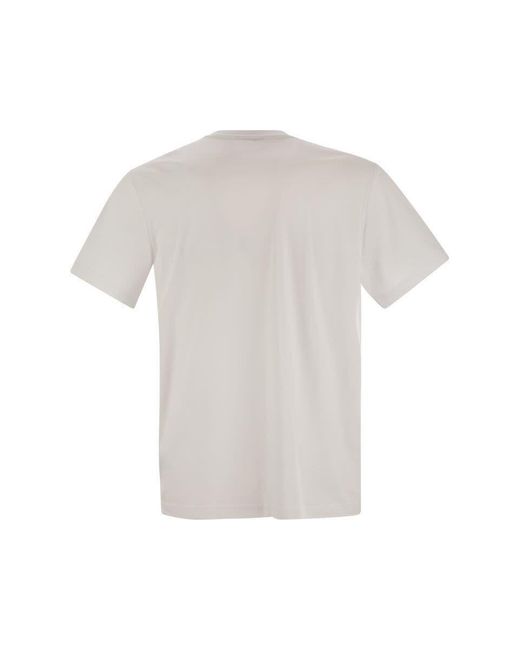 Fay White T-Shirts And Polos for men