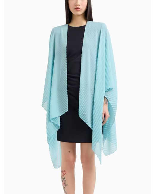 Emporio Armani Blue Scarfs