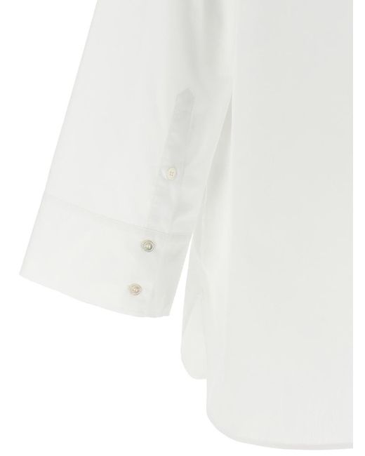 Marella White Emily Ratajkowski X Capsule Shirt