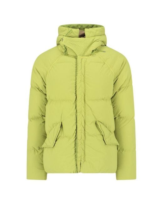 C P Company Yellow Artic Down Parka for men