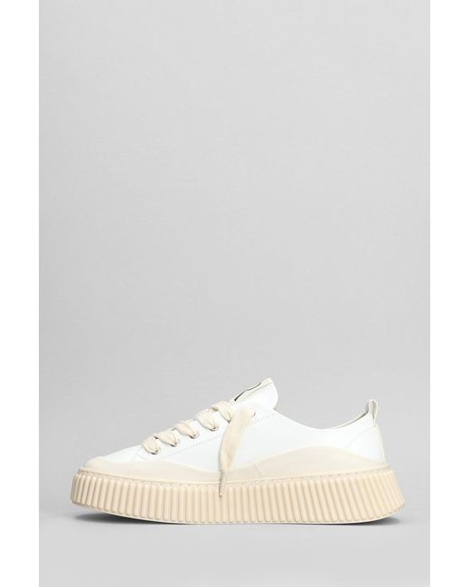 Rhun White Sneakers for men