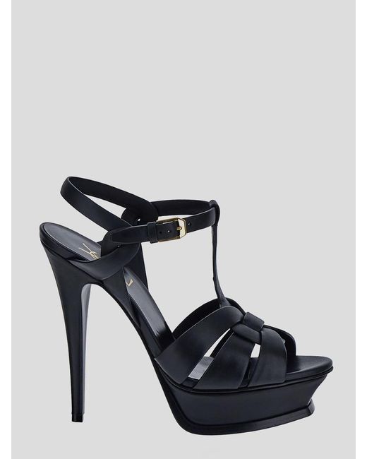 Saint Laurent Black Sandal