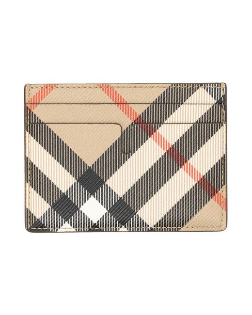 Burberry Natural Ms Sandon Cardholder for men