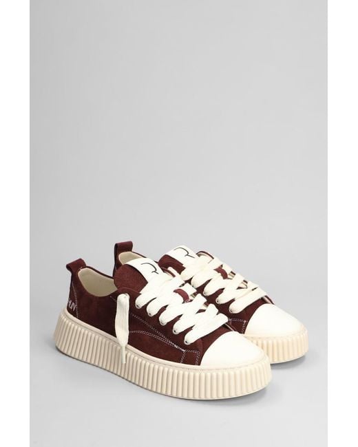 Rhun Red Sneakers for men