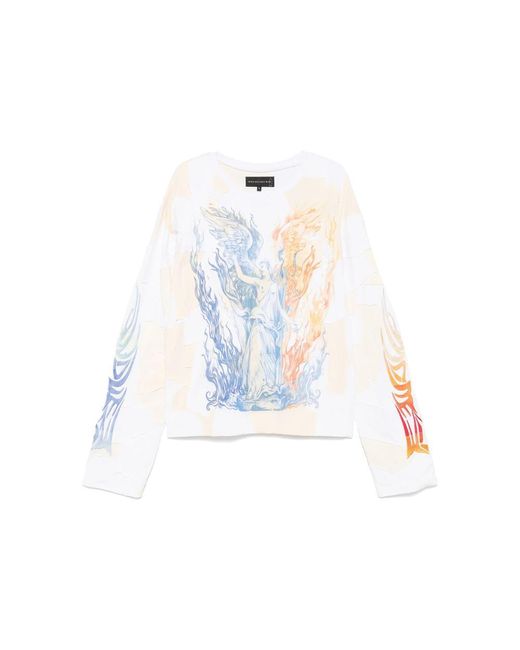 Who Decides War White Sweaters for men