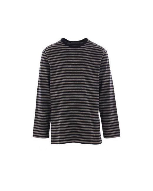 Yohji Yamamoto Black T-Shirts And Polos for men