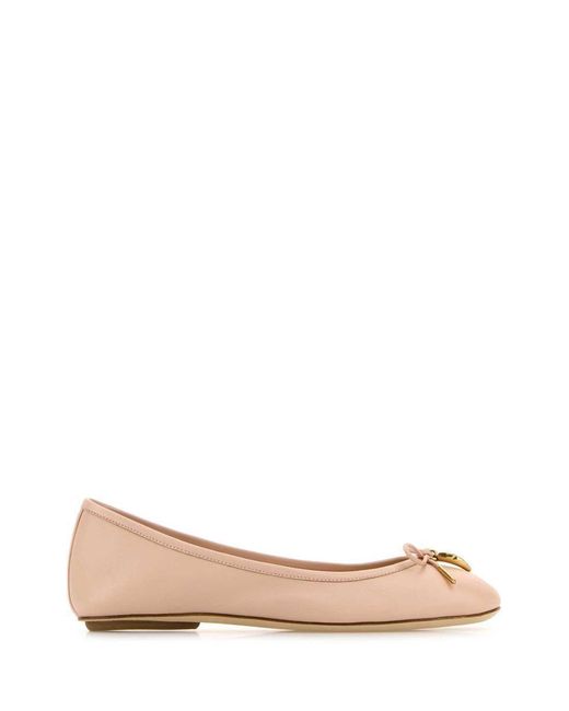 Chloé Pink Flat Shoes