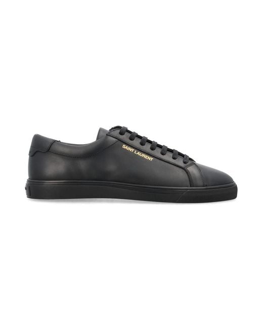 Saint Laurent Black Andy Sneakers for men