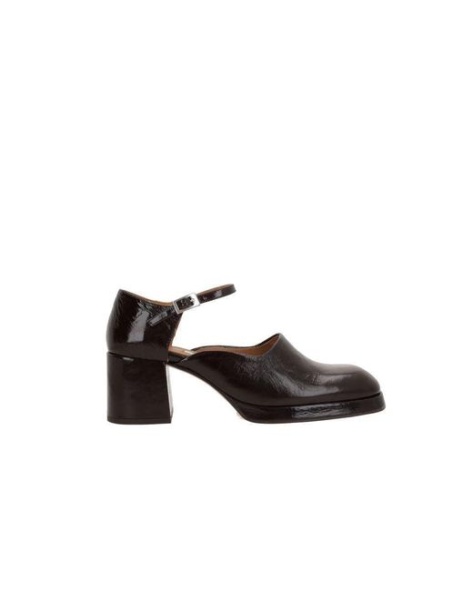 Miista With Heel In Brown Lyst
