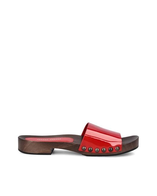 Miu Miu Red Sandals