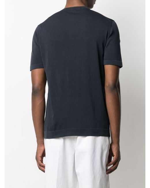Drumohr Blue T-Shirt for men