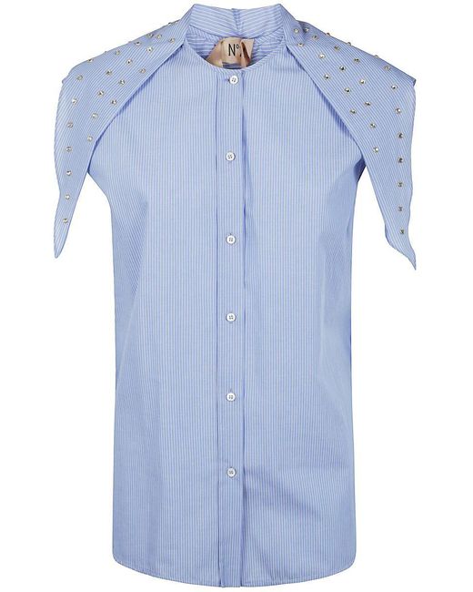 N°21 Blue Cotton Shirt