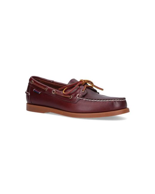 Sebago Purple Flat Shoes for men