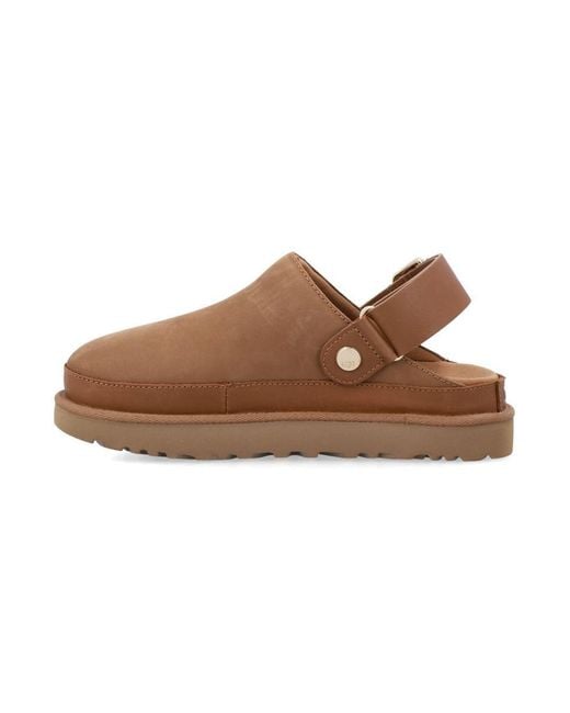 Ugg Brown Goldenstar Villa Clog