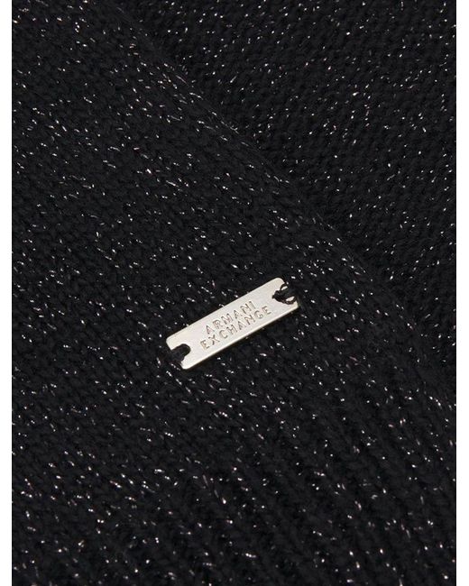 スカーフ ARMANI EXCHANGE Woman Scarf Black 9446214F305 00020 ARMANI EXCHANGE Scarves and mufflers for Women | Online Sale