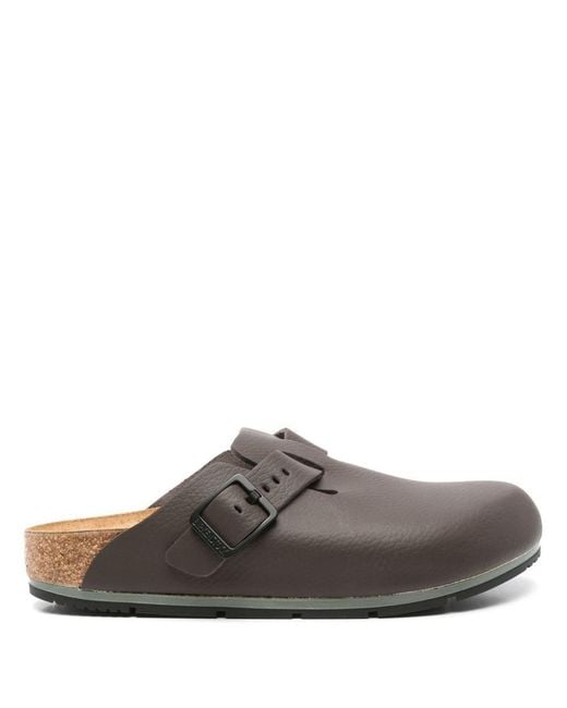 Birkenstock Gray Boston Pro 2.0 Slippers
